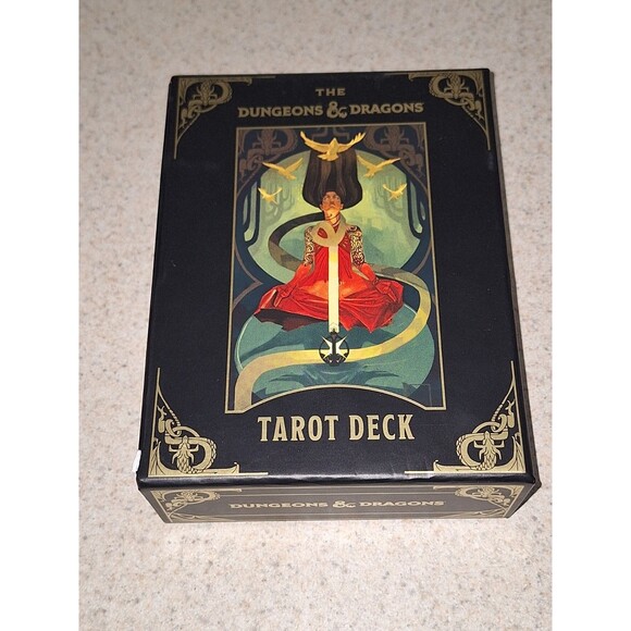 The Dungeons Dragons Tarot Deck 78 Card Deck New Open-box Condition - Picture 1 of 3